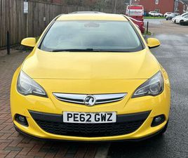 2012 VAUXHALL ASTRA GTC 1.4 SRI (140PS) (START/STOP)