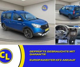DACIA DOKKER STEPWAY DACIA DOKKER STEPWAY TCE 115 PRESTIGE MODELL 2018. TÜV BIS 2028