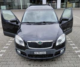 SKODA ROOMSTER SCOUT 1,6 BENZINER 105 PS SCHWARZ