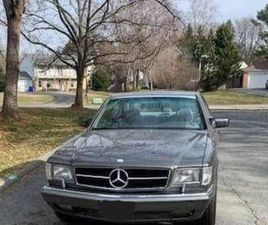 MERCEDES CLASSE S COUPE 560 SEC 1988 MERCEDES-BENZ 560SEC