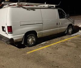 FORD E150 2012 E-150 WITH LADDER RACK AND SHELVES