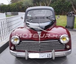 PEUGEOT 203 203 BERLINE 1956 ESSENCE 485328 OCCASION À RABAT MAROC