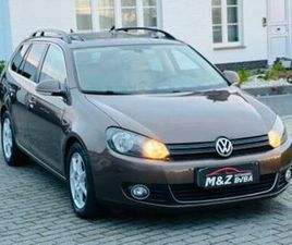 VOLKSWAGEN GOLF SW ② VW GOLF 6 VARIANT * 1.6 TDI * NAVI * EXPORT ! * 2011 * EURO5 — VOLKSWAGEN — 2EMEMAIN