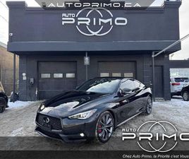 INFINITI Q60 2022 RED SPORT 400HP AWD AUTOMATIQUE CUIR TOIT OUVRANT CARPLAY CAM