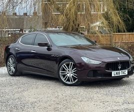 MASERATI GHIBLI 3.0D V6 ZF EURO 5 (S/S) 4DR SALOON 2018, 70572 MILES, £14595 - 33152600 - EXCHANGEANDMART.CO.UK