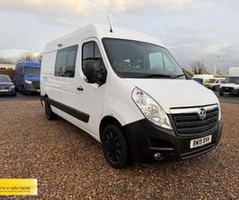 2019 VAUXHALL MOVANO 2.3 CDTI 3500 PANEL VAN 5DR DIESEL MANUAL FWD L2 H2 EURO 6 (130 PS) PANEL VA...