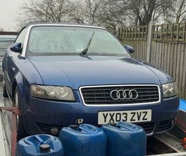AUDI, A4, CONVERTIBLE, 2003, OTHER, 2393 (CC), 2 DOORS
