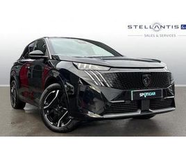 PEUGEOT 3008 73KWH GT AUTO 5DR