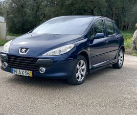 PEUGEOT 307 PEUGEOT 307 1.6 HDI 110 CV - 260 MIL KMS NOVEMBRO/05