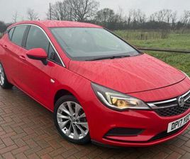 2017 VAUXHALL ASTRA 1.4I TURBO TECH LINE EURO 6 5DR HATCHBACK PETROL MANUAL