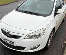 VAUXHALL, ASTRA, HATCHBACK, 2012, MANUAL, 1686 (CC), 5 DOORS