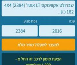 4X4 LTP אוט׳ 2.4 (182 כ״ס)