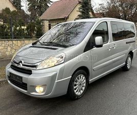 CITROEN JUMPY CITROEN JUMPY 2.0 HDI MULTISPACE L2 EXCLUSIVE 194E.KM.VÉGIG VEZETETT SZERVIZKÖNYV.HOSSZÚ.8FŐS.KÉT TOLÓAJTÓ.TETŐKLÍMA.10LÉGZSÁK