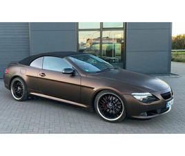 BMW 630I CABRIO FACELIFT - AUCH TAUSCH GEGEN X6