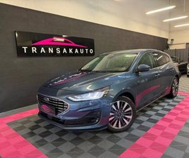 FORD FOCUS 1.0 FLEXIFUEL 125 SS MHEV TITANIUM X BUSINESS APPLE CARPLAY / 1ÈRE MAIN