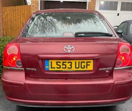 TOYOTA, AVENSIS, HATCHBACK, 2003, OTHER, 1794 (CC), 5 DOORS
