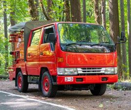 TOYOTA DYNA ’97 TOYOTA DYNA DOUBLE CAB FIRETRUCK, W/ PART-TIME 4WD! LOW MILEAGE!