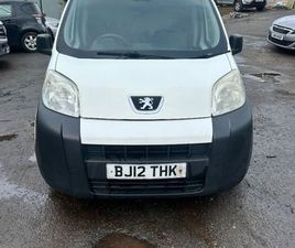 PEUGEOT BIPPER PEUGEOT, BIPPER, PANEL VAN, 2012, MANUAL, 1248 (CC)