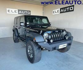 WRANGLER 3ª SERIE UNLIMITED 2.8 CRD 200CV RUBICON AUTO OMOLOGATO