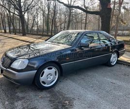 MERCEDES-BENZ S 420 COUPE (AUTOMATA) GYŰJTEMÉNYBŐL-GYŰJTEMÉNYBE-KIVÁLÓ ÁLLAPOT-KEVÉS KM