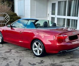 AUDI A5 CABRIO 1.8 TFSI S-LINE GRANATROT