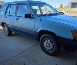TOYOTA TERCEL 1985 TOYOTA TERCEL SR5 4X4 WAGON