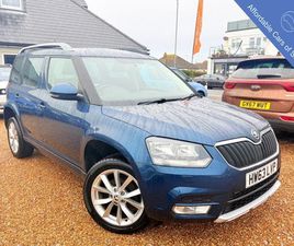 SKODA YETI 2013 (63) - 1.2 TSI SE SUV 5DR PETROL DSG AUTOMATIC