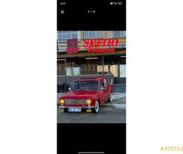 TOFAS 124 SAHIBINDEN TOFAŞ MURAT 124 1974 MODEL TRABZON 322.222 KM KIRMIZI - 37571283 | ARABAM.COM