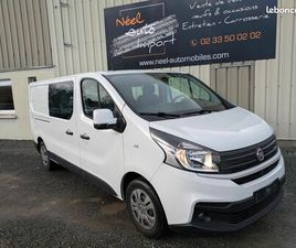 FIAT TALENTO DOUBLE CABINE PRO LOUNGE 2.0 MTJ 120CH 6 PLACES BVM6
