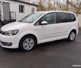 VOLKSWAGEN TOURAN 1.6 TDI 105CH BLUEMOTION TECHNOLOGY FAP LIFE DSG7