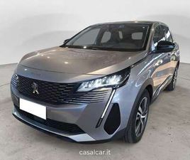 3008 BLUEHDI 130 S&S EAT8 ALLURE FINOA 3 ANNI DI GARANZIA