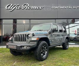 JEEP WRANGLER 4XE JEEP WRANGLER 2.0 TURBO 380CV RUBICON HYBRIDE RECHARGEABLE 4XE BVA