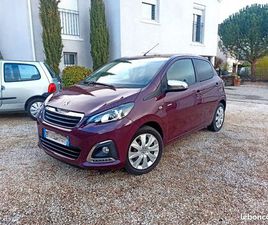 PEUGEOT 108 VTI (MOTEUR TOYOTA/CHAÎNE) ENTRETIEN RÉCENT