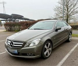 MERCEDES CLASSE E COUPE E 350 MERCEDES CLASSE E 350 CDI COUPÉ