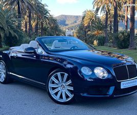 BENTLEY CONTINENTAL GTC MULLINER 4.0 V8 507 CH / 34 200 KMS ORIGINE MONACO IMMATRICULÉ FRANCE PAS DE MALUS / GARANTIE 12 MOIS FRANCE