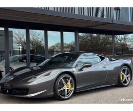 FERRARI 458 ITALIA V8 570 CV LYFT CARBONE GARANTIE FERRARI POWER