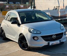OPEL ADAM 1.4I 100 CH EDITION SLAM / TOIT PANORAMIQUE / JANTES 18 / SIÈGES BAQUET SEMI CUIR / BLUETOOTH / CARNET D’ENTRETIEN DISPO