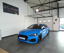 AUDI A5 SPORTBACK RS5 AUDI RS5 SPORTBACK II 2.9 TFSI 450 CH QUATTRO - ORIGINE FRANCE - 42'310 KM - SUIVI AUDI - MATRIX LED - VMAX - B&O - HUD - CHÂSSIS SPORT RS PLUS - PACK CARBONE -