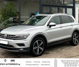 VOLKSWAGEN TIGUAN 2.0 TDI 150 CH CARAT TOIT OUVRANT ATTELAGE - REPRISE POSSIBLE