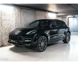 PORSCHE MACAN TURBO V6 3.6 400 - TRÈS BIEN OPTIONNÉ, ENTRETIEN À JOUR - DISPONIBLE EN FINANCEMENT À PARTIR DE 740E / MOIS