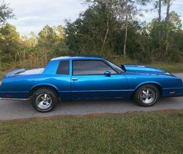 1984 CHEVROLET MONTE CARLO SS FOR SALE