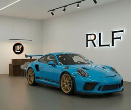 PORSCHE 911 991.2 GT3 RS 4.0 520CH PDK -TOUT INCLUS-I MIAMI BLUE I PAIRE DE JANTES NOIR + DORÉE INCLUS I PACK CLUBSPORT I LIFT I PDLS PLUS I BOSE I PORSCHE APPR