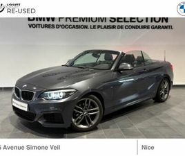 BMW SÉRIE 2 CABRIOLET 218IA 136CH M SPORT EURO6D-T
