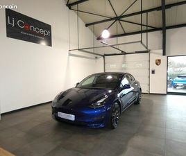 TESLA MODEL 3 PERFORMANCE TESLA MODEL 3 PERFORMANCE PUP AWD UPGRADE - 1°MAIN - ORIGINE FRANCE - 51'780 KM - TVA - CAMÉRA - SIÈGES & VOLANT CHAUFFANTS - JANTES 20