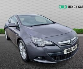 VAUXHALL ASTRA GTC 2012 - 1.6T 16V SRI COUPE 3DR PETROL MANUAL EURO 5 (180 PS)