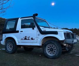 SUZUKI SAMURAI ÉQUIPÉ MONTAGNE