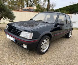 PEUGEOT 205 GTI VERT SORENTO 1.9 130CV MOTEUR NEUF 1991