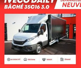 IVECO DAILY 3.0 35C16 160CH PORTE VOITURE BÂCHÉ