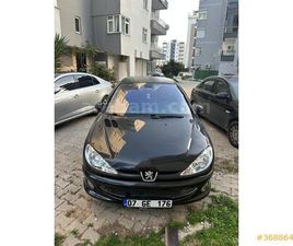SAHIBINDEN PEUGEOT 206 1.4 HDI FELINE 2006 MODEL ANTALYA 302.000 KM SIYAH - 36886403 | ARABAM.COM