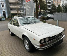 ALFA ROMEO ALFETTA GTV 2000 COUPÉ 1.SERIE CHROM